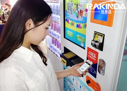 加上條碼掃描模塊 飲料自動販賣機都能掃碼支付